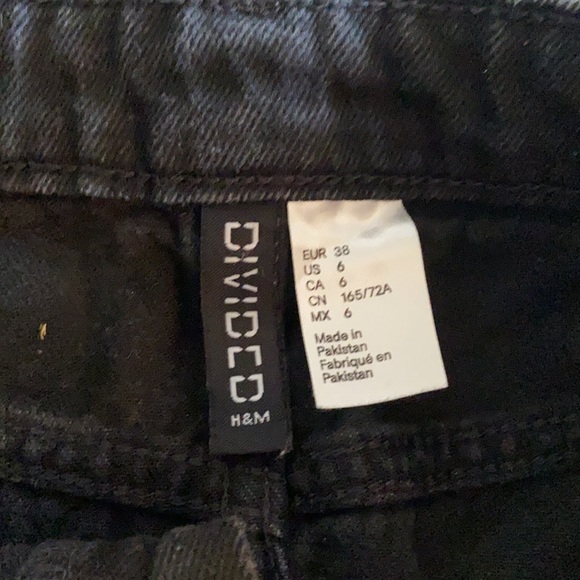 Black jean skirt - Picture 2 of 2